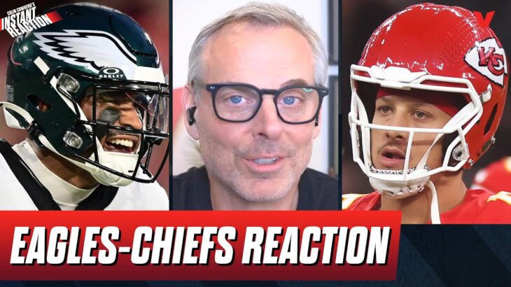 Eagles-Chiefs Reaction: Jalen Hurts is “SPECIAL,” Patrick Mahomes needs help | Colin Cowherd NFL