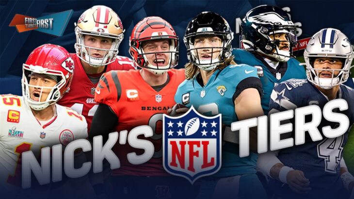 Eagles top Nick’s Tiers, Cowboys cursed & Lions with ‘Super Bowl Upside’ | NFL | FIRST THINGS FIRST
