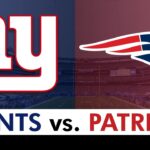Giants vs. Patriots LIVE Streaming Scoreboard, Free Play-By-Play, Highlights & Stats | NFL Week 12