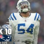 Indianapolis Colts vs. New England Patriots Game Highlights | NFL 2023 Week 10