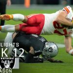 Kansas City Chiefs vs. Las Vegas Raiders Game Highlights | NFL 2023 Week 12