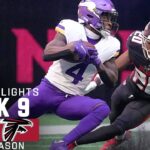 Minnesota Vikings vs. Atlanta Falcons Game Highlights | NFL 2023 Week 9