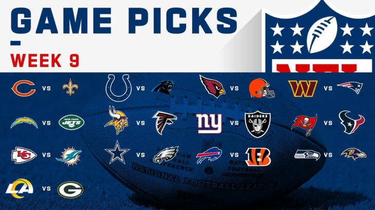 NFL Week 9 Game Picks