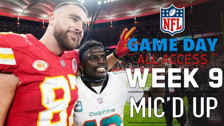 NFL Week 9 Mic’d Up, “one of the top 2 and you’re not number 2” | Game Day All Access