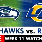 Seahawks vs. Rams Live Streaming Scoreboard, Free Play-By-Play, Highlights, Boxscore | NFL Week 11