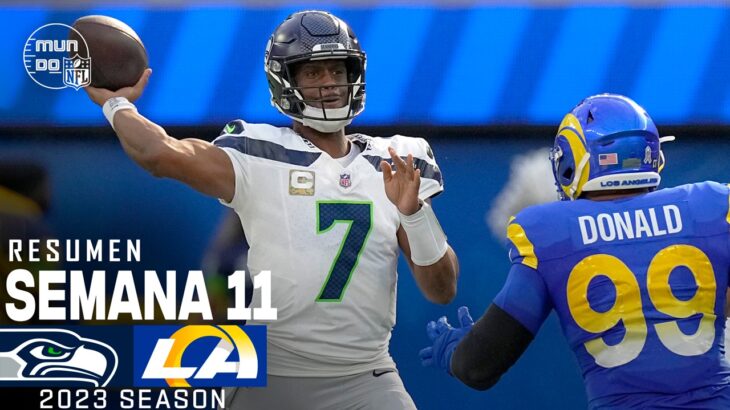 Seattle Seahawks vs. Los Angeles Rams | Semana 11 NFL 2023 | NFL Highlights Resumen en español