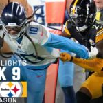 Tennessee Titans vs. Pittsburgh Steelers | 2023 Week 9 Game Highlights