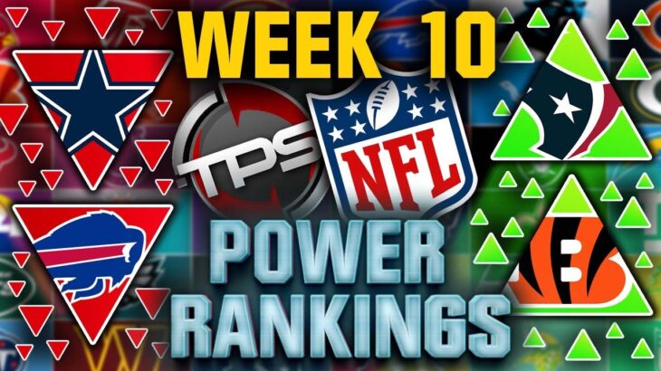 The Official NFL Week 10 Power Rankings 2023! (Dolphins Let Out a Frankfart) || TPS