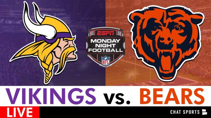 Vikings vs. Bears LIVE Streaming Scoreboard, Play-By-Play & Highlights | Monday Night Football