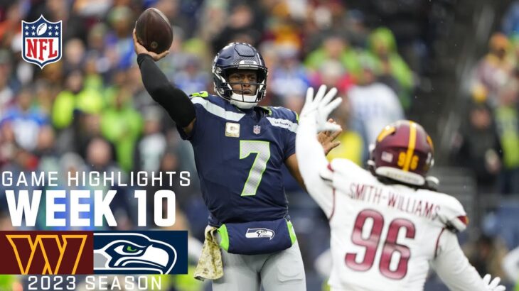 Washington Commanders vs. Seattle Seahawks | 2023 Week 10 Game Highlights