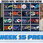 2023 NFL Week 15 Preview | PFF NFL Show