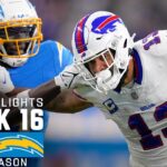 Buffalo Bills vs. Los Angeles Chargers | 2023 Week 16 Game Highlights
