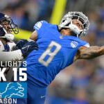 Denver Broncos vs. Detroit Lions | 2023 Week 15 Game Highlights