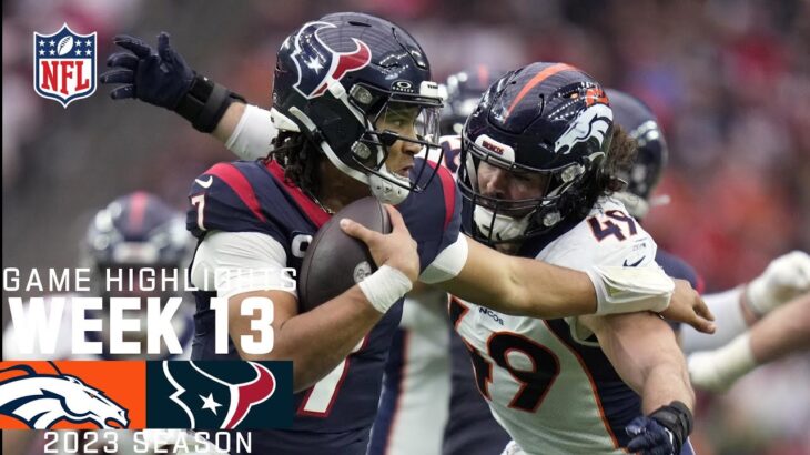 Denver Broncos vs. Houston Texans | 2023 Week 13 Game Highlights