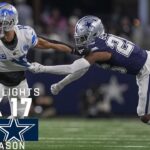 Detroit Lions vs. Dallas Cowboys | 2023 Week 17 Game Highlights