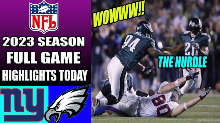 Eagles vs Giants [FULL GAME HIGHLIGHTS] WEEK 16 12/25/2023 | NFL HighLights TODAY 2023