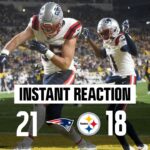 INSTANT REACTION: Patriots pull out the surprising win on Thursday Night Football vs. the Steelers