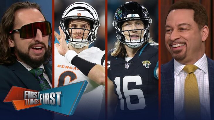 Jaguars lose, The Prince injured, Bengals ‘lit world on fire’ & AFC odds | NFL | FIRST THINGS FIRST