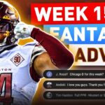 Live: Week 15 Lineup Advice | Injuries, Matchups and More (2023 Fantasy Football)