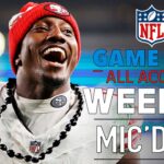 NFL Week 13 Mic’d Up, “why do I feel like you would like anime” | Game Day All Access