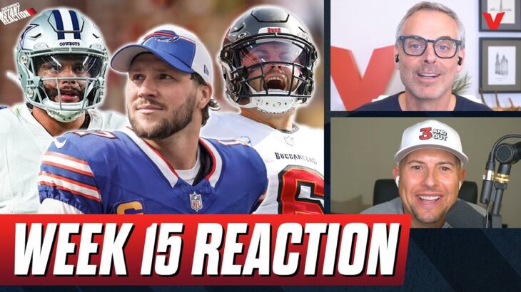 NFL Week 15 Reaction: Cowboys-Bills, Bucs-Packers, Broncos-Lions, Jets-Dolphins | Colin Cowherd