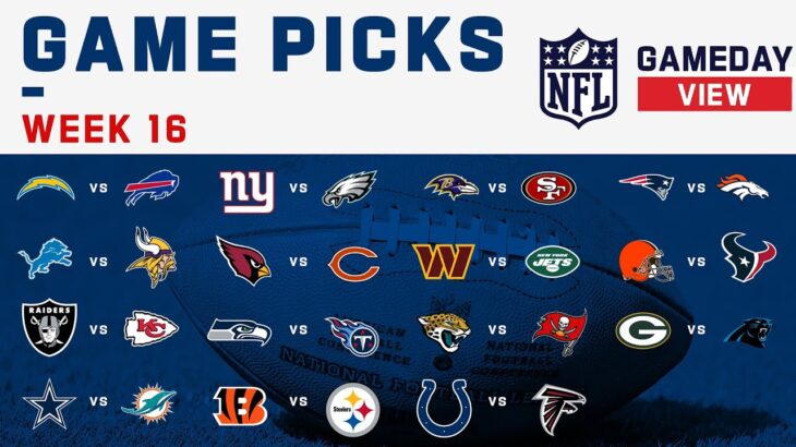 NFL Week 16 Game Picks