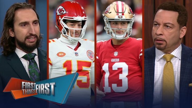 Patrick Mahomes replaced atop Mahomes Mountain, Purdy & Browning ascend | NFL | FIRST THINGS FIRST