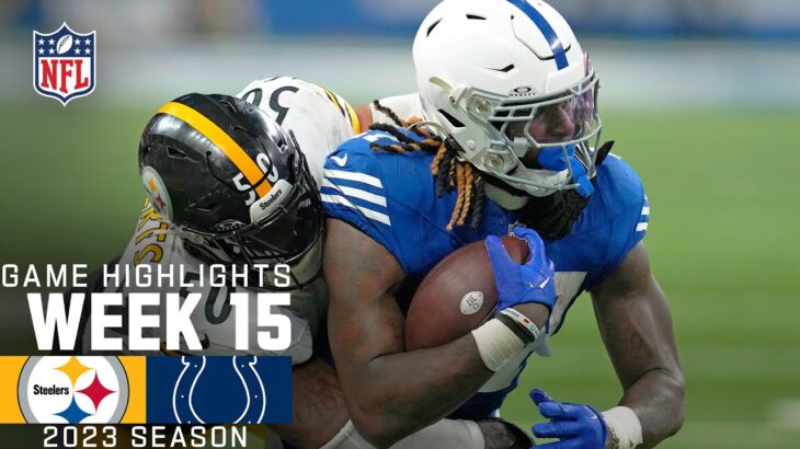 Pittsburgh Steelers vs. Indianapolis Colts | 2023 Week 15 Game Highlights
