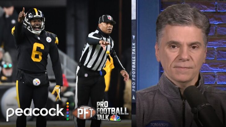 Questionable false start call against Steelers sparks debate | Pro Football Talk | NFL on NBC