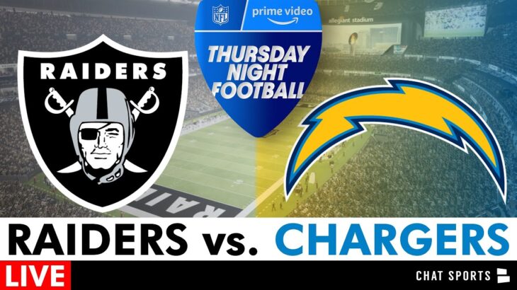 Raiders vs. Chargers Live Stream Scoreboard, FREE TNF Watch Party | NFL Week 15 Amazon Prime