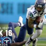 Seattle Seahawks vs. Tennessee Titans Game Highlights | NFL 2023 Week 16