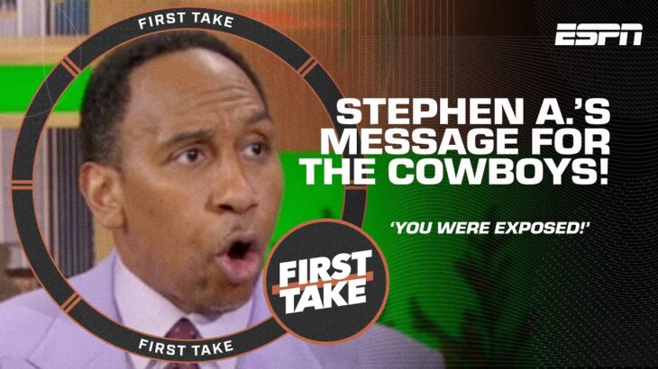 Stephen A. says the Cowboys were EXPOSED! ‘What can go WRONG, will go WRONG!’ 🍿 | First Take