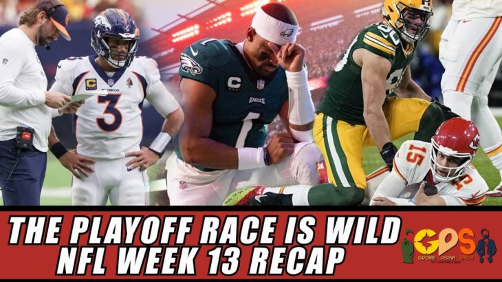 The Playoff Picture is A Mess: NFL Week 13 Recap