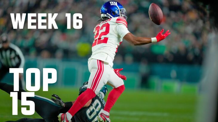 Top 15 Plays | NFL Week 16 2023 Season