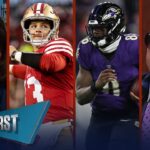 49ers beat Packers, Surprised the Ravens beat the Texans so easily? | NFL | FIRST THINGS FIRST