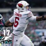 Arizona Cardinals vs. Philadelphia Eagles | 2023 Week 17 Game Highlights