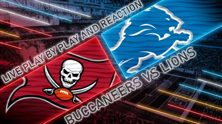 Buccaneers vs Lions Live Play by Play & Reaction