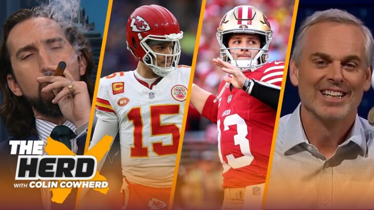 Chiefs advance to Super Bowl LVIII, How much closer is Mahomes to GOAT status? | NFL | THE HERD