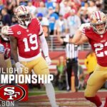 Detroit Lions vs. San Francisco 49ers Game Highlights | 2023 NFC Championship