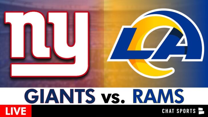 Giants vs. Rams Live Streaming Scoreboard, Play-By-Play, Highlights, Stats & Updates
