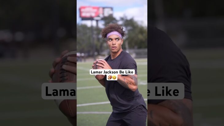Lamar Jackson Be Like… 🤦🏽🤣 #nfl #footballshorts #americanfootball