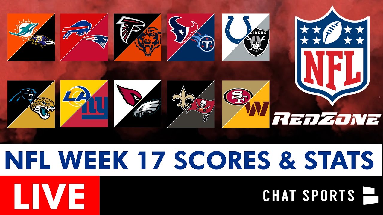 NFL Week 17 RedZone Live Streaming Scoreboard, Highlights, Scores