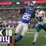 Philadelphia Eagles vs. New York Giants – Highlights | 2023 Regular Season Week 18