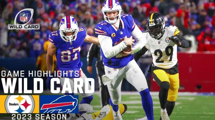Pittsburgh Steelers vs. Buffalo Bills Game Highlights | NFL 2023 Super Wild Card Weekend
