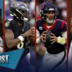Ravens vs. Texans, How much pressure is on Lamar Jackson? | NFL | FIRST THINGS FIRST