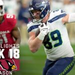 Seattle Seahawks vs. Arizona Cardinals Game Highlights | NFL 2023 Week 18