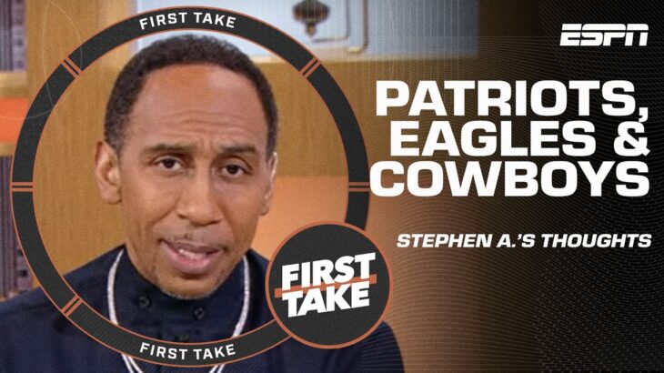 Stephen A. reacts to Patriots hiring Jerod Mayo + talks Eagles & Cowboys’ playoff hopes | First Take