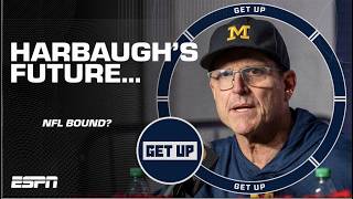 🚨 THE TIME IS NOW?! 🚨 Jim Harbaugh’s potential NFL status | Get Up