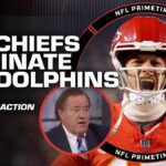 The Chiefs DOMINATE the Dolphins 👀 Chris Berman and Booger McFarland react | NFL Primetime