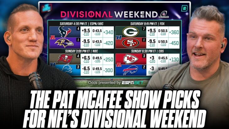 The Pat McAfee Show’s Picks For Divisional Weekend  (NFL Playoffs Week 2)
